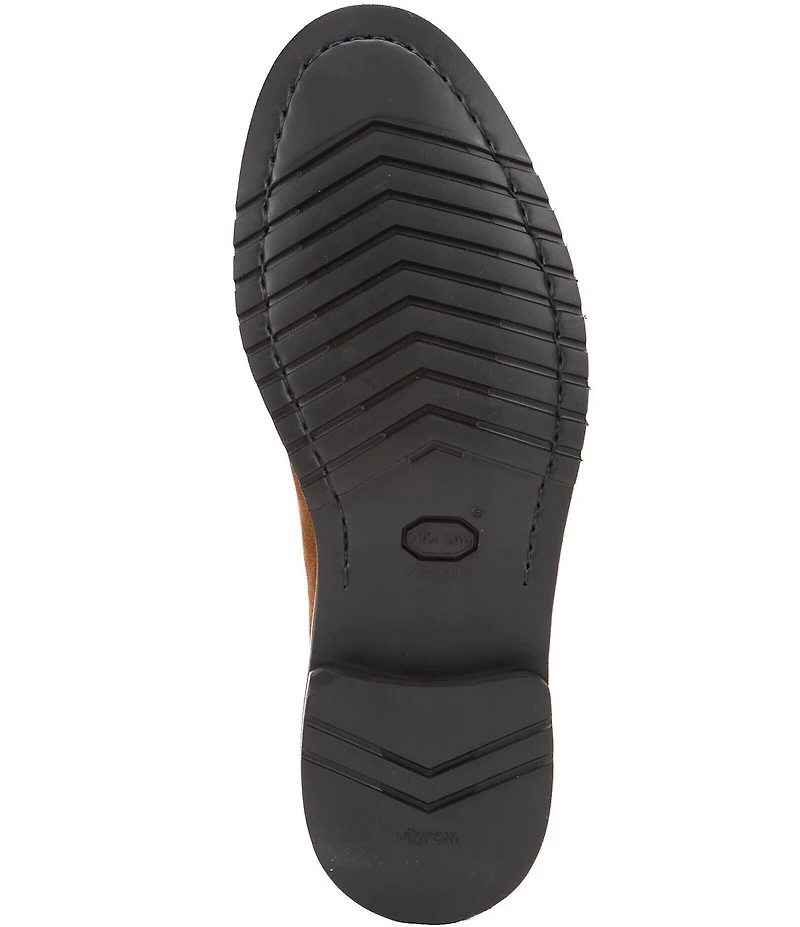 Johnston & Murphy Collection Men's Hartford Suede Plain Toe Oxfords