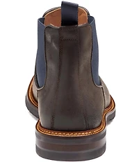 Johnston & Murphy Collection Men's Hartford Waxed Suede Chelsea Boots