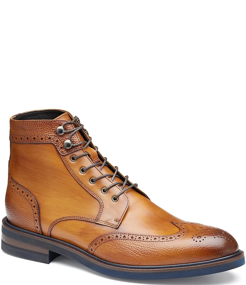Johnston & Murphy Collection Men's Hartley Wingtip Boots