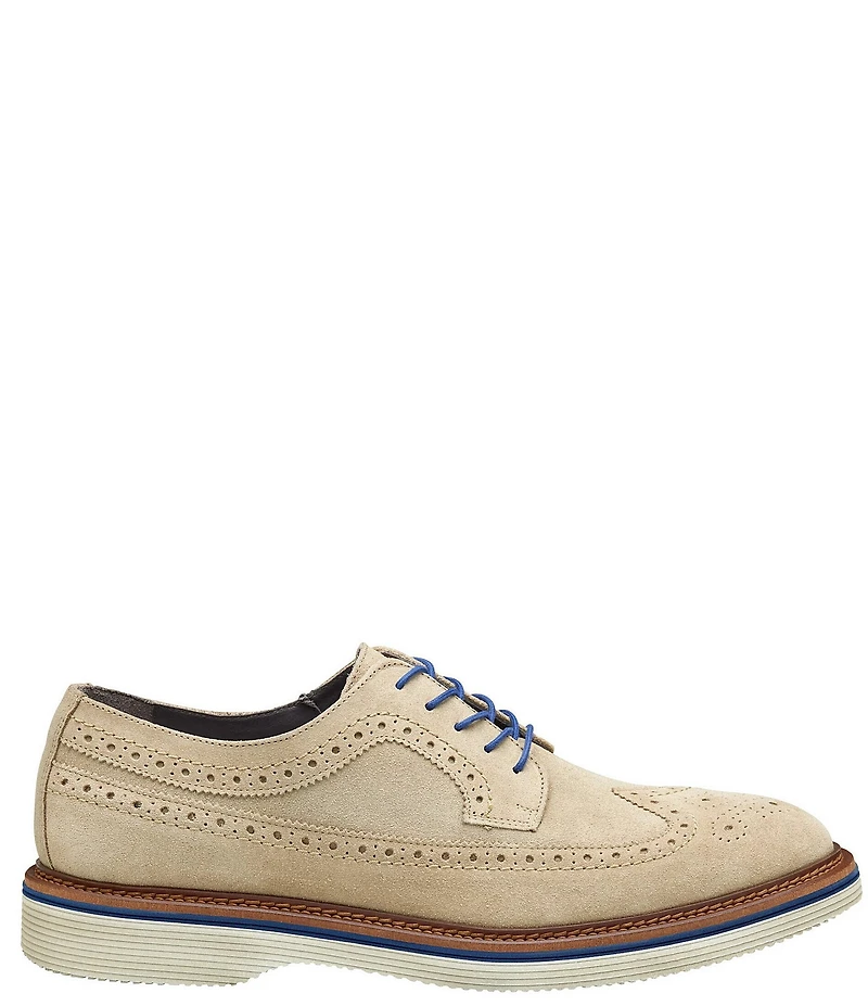 Johnston & Murphy Collection Men's Jenson Suede Wingtip Oxfords