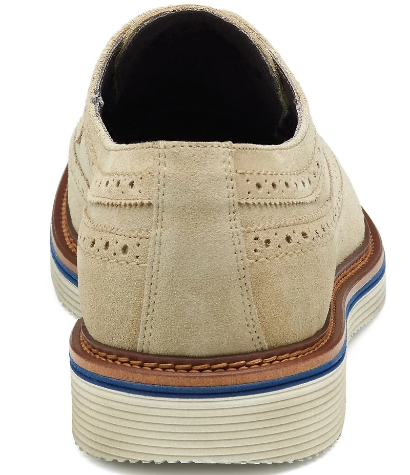 Johnston & Murphy Collection Men's Jenson Suede Wingtip Oxfords
