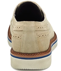 Johnston & Murphy Collection Men's Jenson Suede Wingtip Oxfords