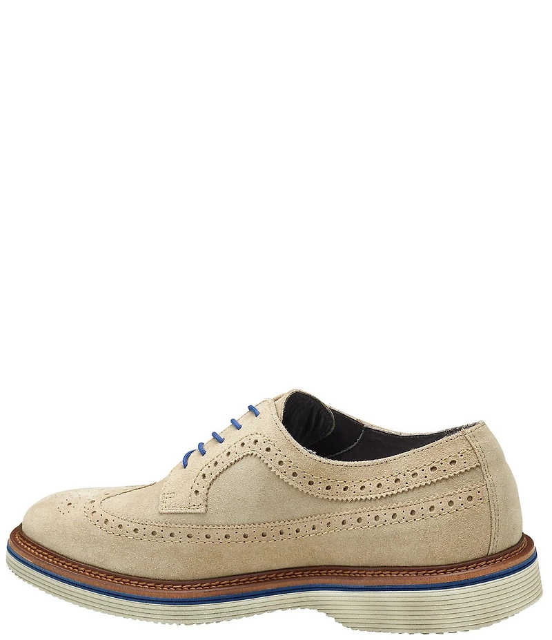 Johnston & Murphy Collection Men's Jenson Suede Wingtip Oxfords