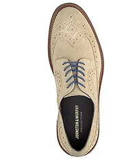 Johnston & Murphy Collection Men's Jenson Suede Wingtip Oxfords
