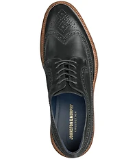 Johnston & Murphy Collection Men's Jenson Calfskin Wingtip Oxfords