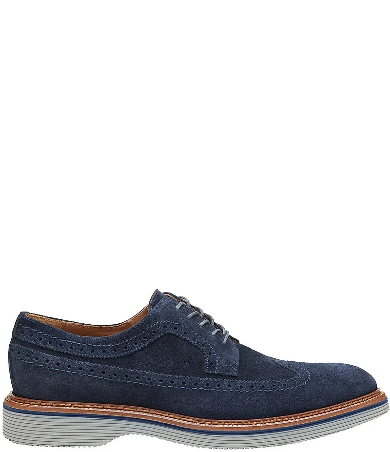 Johnston & Murphy Collection Men's Jenson Suede Wingtip Oxfords