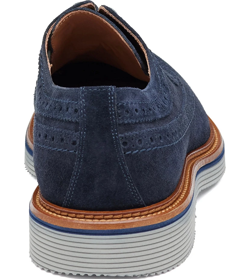 Johnston & Murphy Collection Men's Jenson Suede Wingtip Oxfords