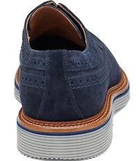 Johnston & Murphy Collection Men's Jenson Suede Wingtip Oxfords