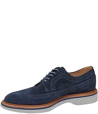 Johnston & Murphy Collection Men's Jenson Suede Wingtip Oxfords