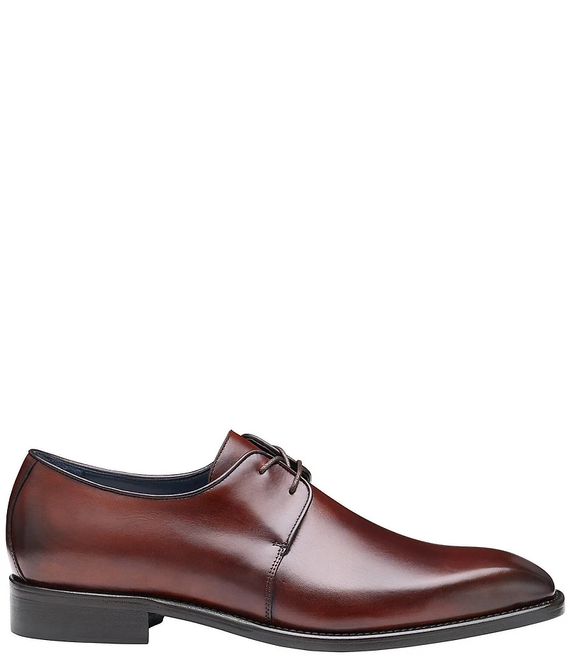 Johnston & Murphy Collection Men's Larson Calfskin 2-Eye Plain Toe Oxfords