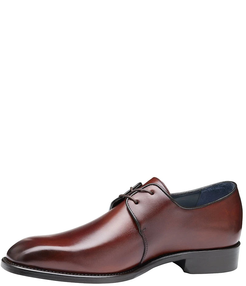 Johnston & Murphy Collection Men's Larson Calfskin 2-Eye Plain Toe Oxfords