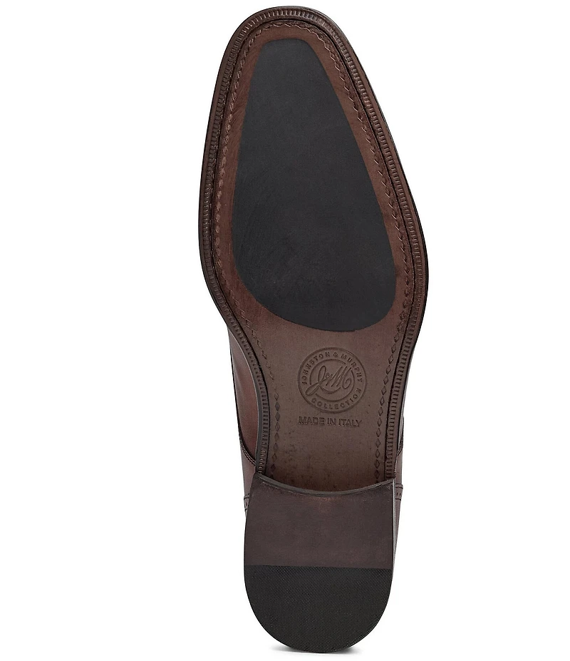 Johnston & Murphy Collection Men's Larson Calfskin 2-Eye Plain Toe Oxfords