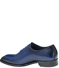 Johnston & Murphy Collection Men's Larson Calfskin One Piece Plain Toe Oxfords