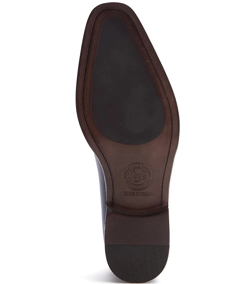 Johnston & Murphy Collection Men's Larson Calfskin One Piece Plain Toe Oxfords