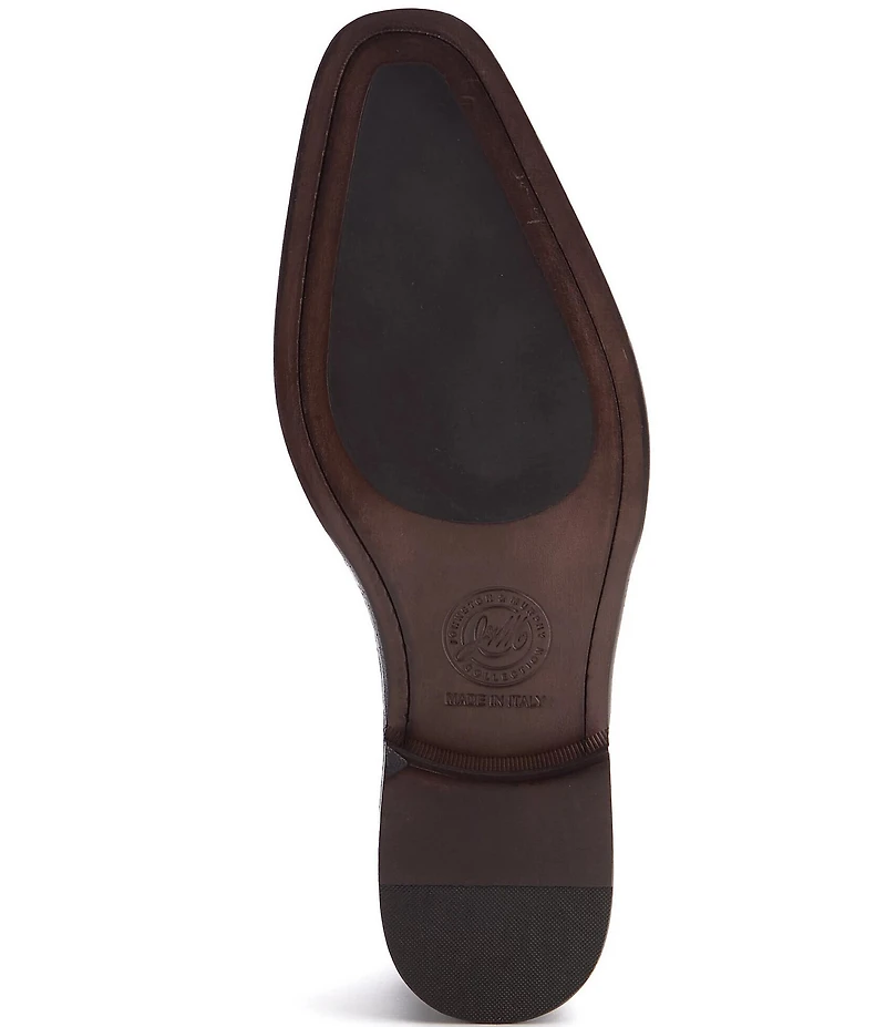 Johnston & Murphy Collection Men's Larson Calfskin One Piece Plain Toe Oxfords