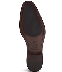 Johnston & Murphy Collection Men's Larson Calfskin One Piece Plain Toe Oxfords