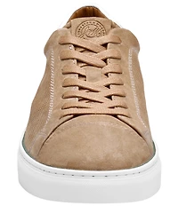 Johnston & Murphy Collection Men's Luther Perforated Suede Sneakers