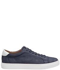 Johnston & Murphy Collection Men's Luther Perforated Suede Sneakers