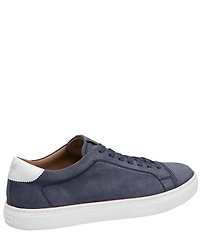 Johnston & Murphy Collection Men's Luther Perforated Suede Sneakers