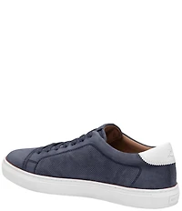 Johnston & Murphy Collection Men's Luther Perforated Suede Sneakers