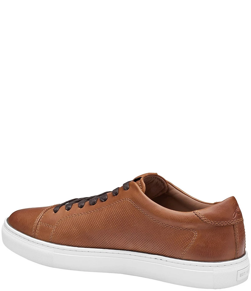 Johnston & Murphy Collection Men's Luther Perforated Lace-to-Toe Sneakers