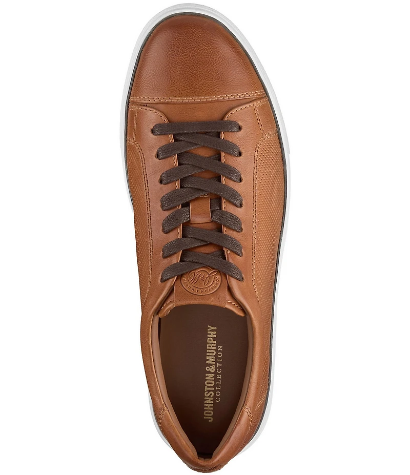Johnston & Murphy Collection Men's Luther Perforated Lace-to-Toe Sneakers