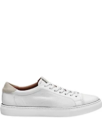 Johnston & Murphy Collection Men's Luther Perforated Sheepskin Lace-to-Toe Sneakers