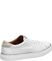 Johnston & Murphy Collection Men's Luther Perforated Sheepskin Lace-to-Toe Sneakers