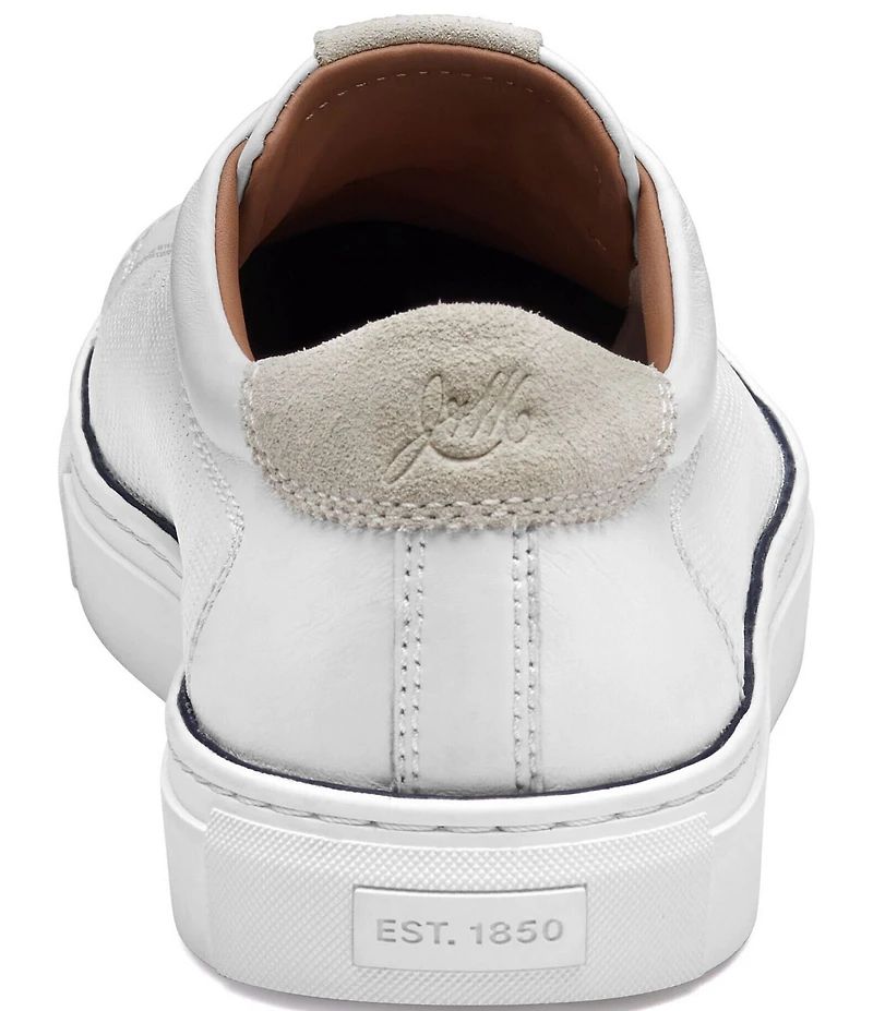 Johnston & Murphy Collection Men's Luther Perforated Sheepskin Lace-to-Toe Sneakers