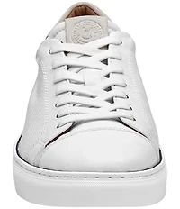 Johnston & Murphy Collection Men's Luther Perforated Sheepskin Lace-to-Toe Sneakers