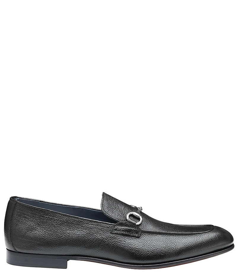 Johnston & Murphy Collection Men's Taylor Calfskin Bit Buckle Loafers