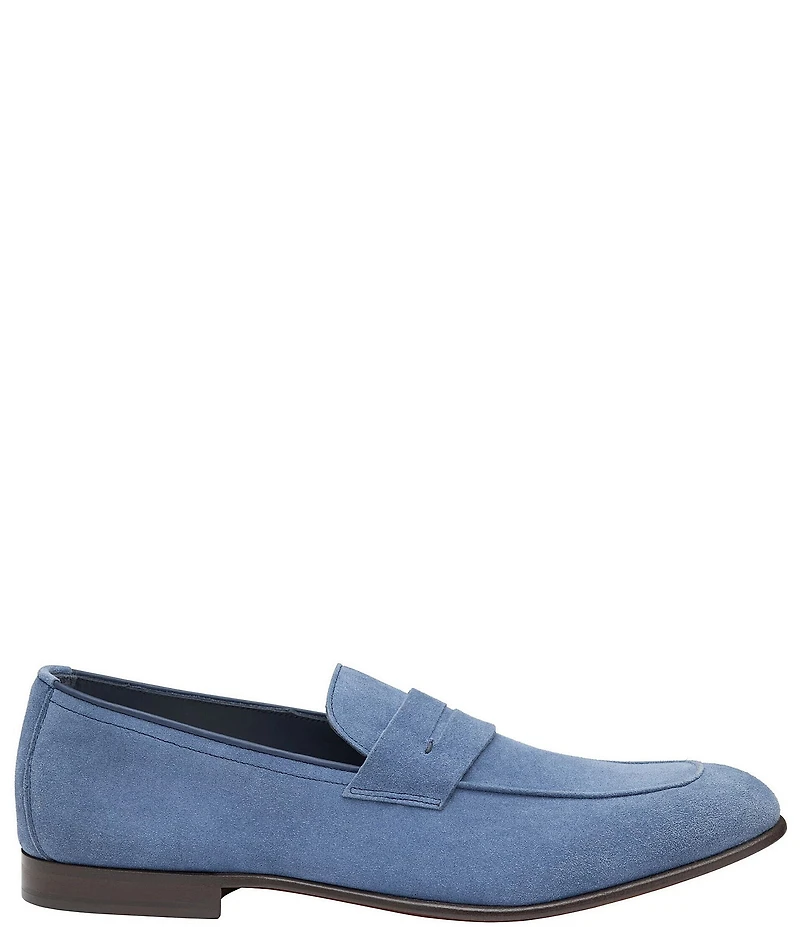 Johnston & Murphy Collection Men's Taylor Suede Penny Loafers