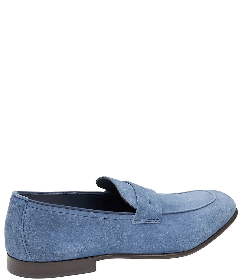 Johnston & Murphy Collection Men's Taylor Suede Penny Loafers