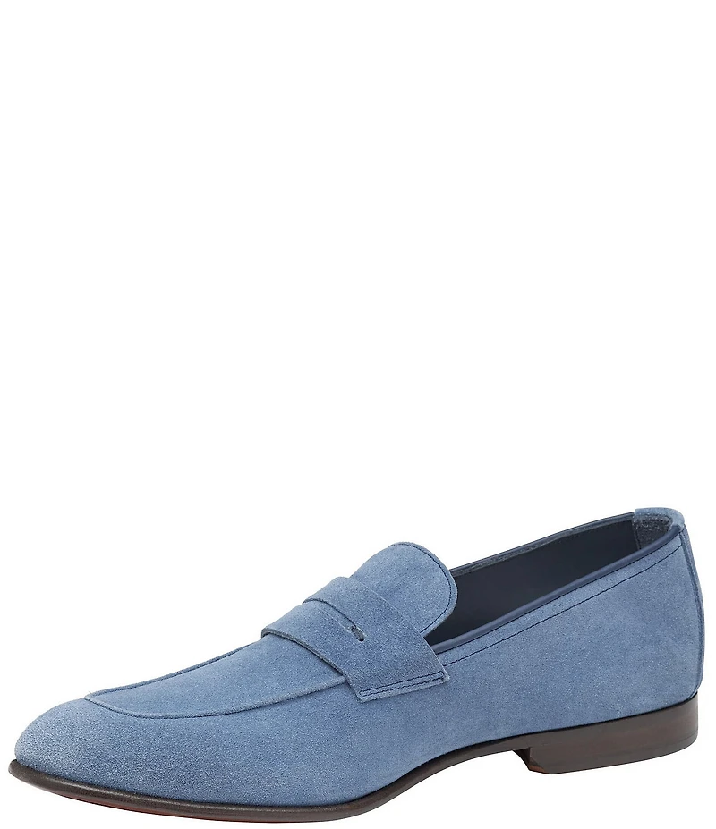Johnston & Murphy Collection Men's Taylor Suede Penny Loafers