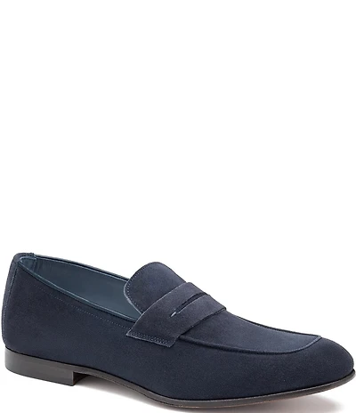 Johnston & Murphy Collection Men's Taylor Suede Penny Loafers