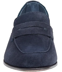 Johnston & Murphy Collection Men's Taylor Suede Penny Loafers