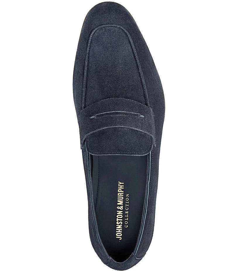Johnston & Murphy Collection Men's Taylor Suede Penny Loafers