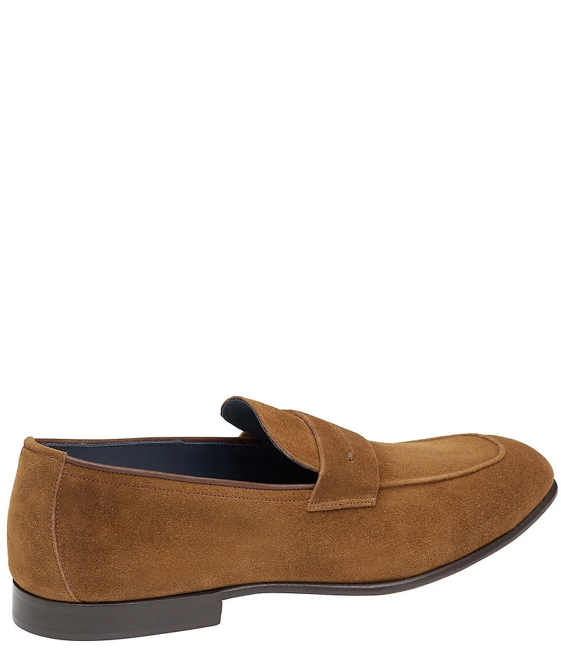 Johnston & Murphy Collection Men's Taylor Suede Penny Loafers