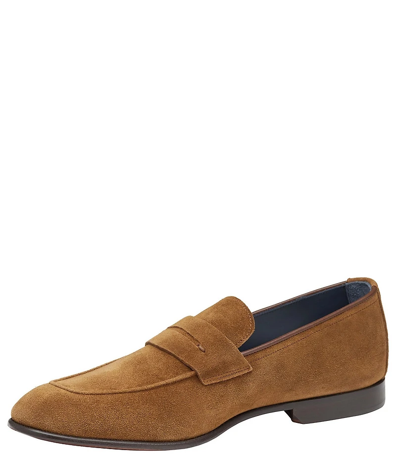 Johnston & Murphy Collection Men's Taylor Suede Penny Loafers