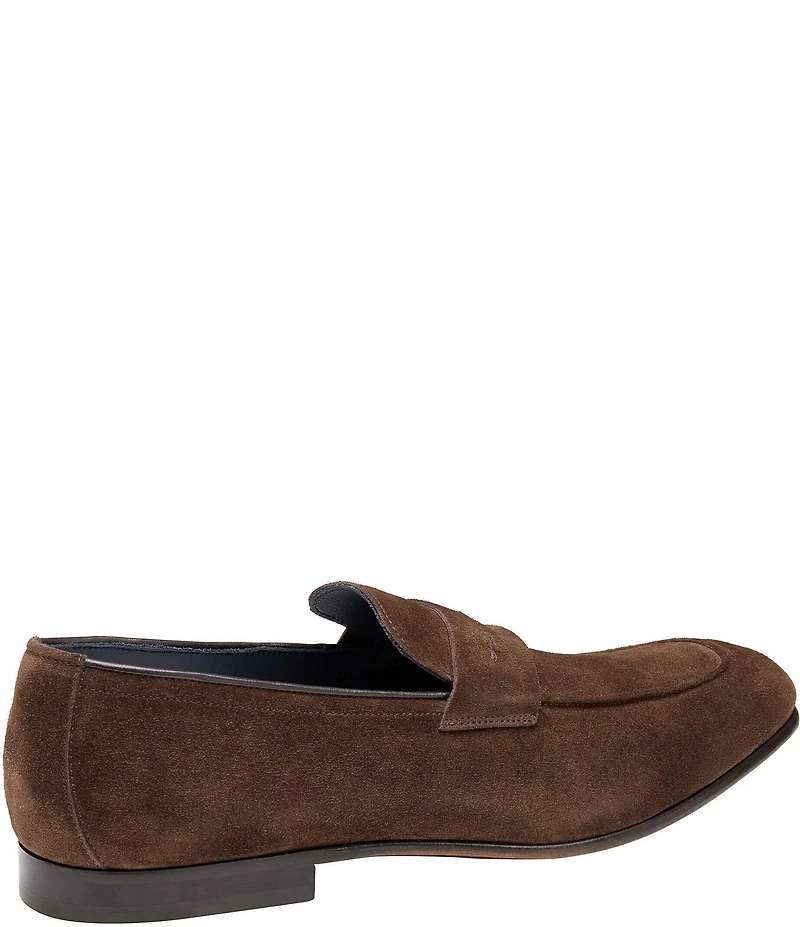 Johnston & Murphy Collection Men's Taylor Suede Penny Loafers