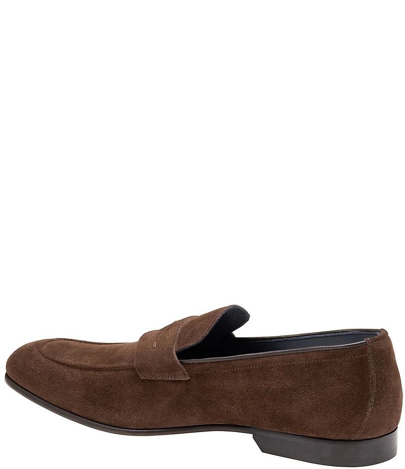 Johnston & Murphy Collection Men's Taylor Suede Penny Loafers