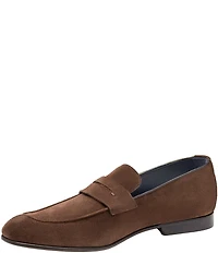 Johnston & Murphy Collection Men's Taylor Suede Penny Loafers