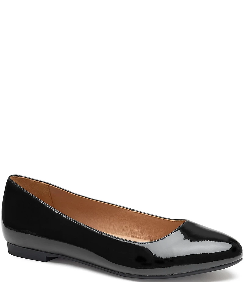 Johnston & Murphy Delanie Patent Leather Ballet Flats