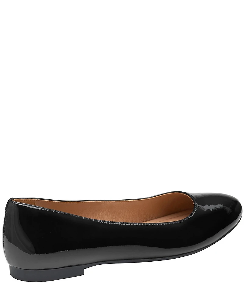 Johnston & Murphy Delanie Patent Leather Ballet Flats