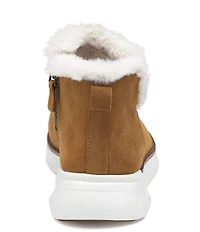 Johnston & Murphy Emery Waterproof Suede Sneaker Booties