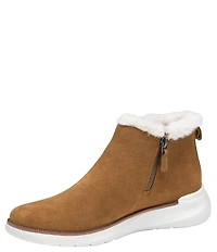 Johnston & Murphy Emery Waterproof Suede Sneaker Booties