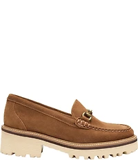 Johnston & Murphy Emmalynn Suede Bit Loafers