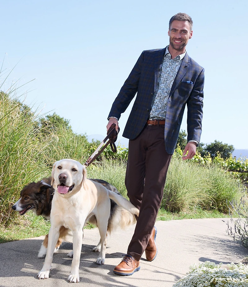 Johnston & Murphy 5-Pocket Straight Fit Stretch Pants