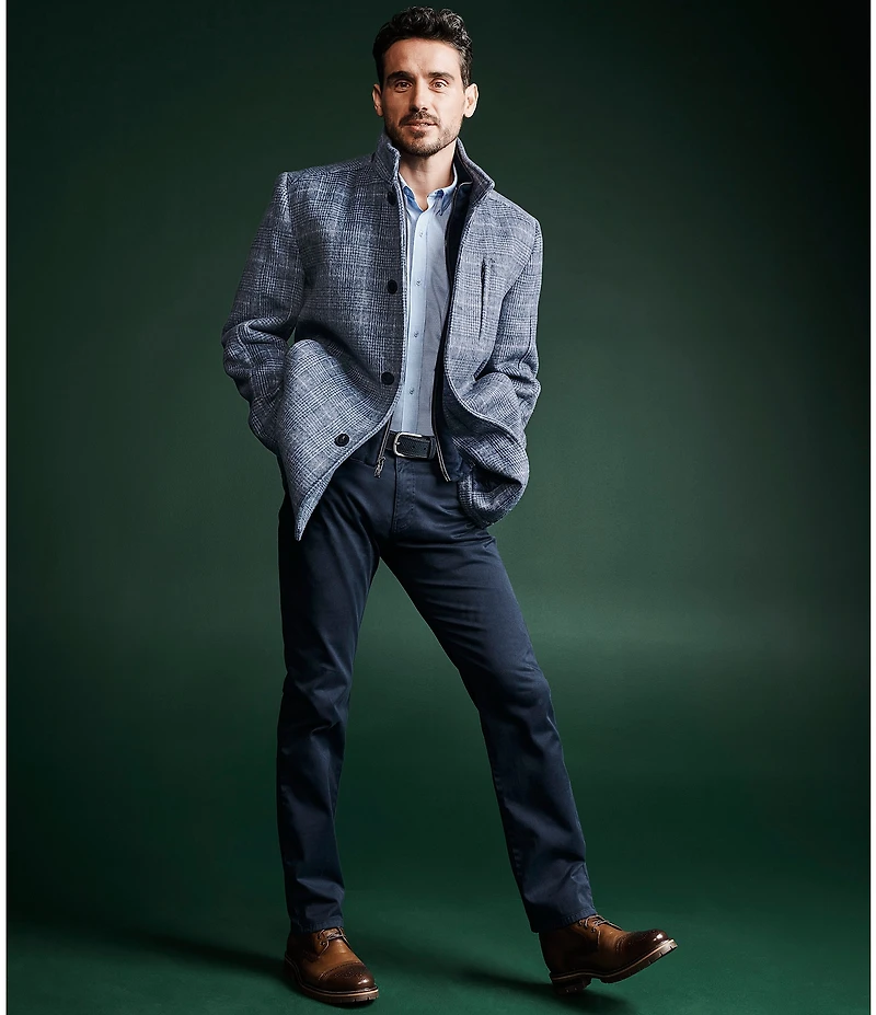 Johnston & Murphy 5-Pocket Straight Fit Stretch Pants