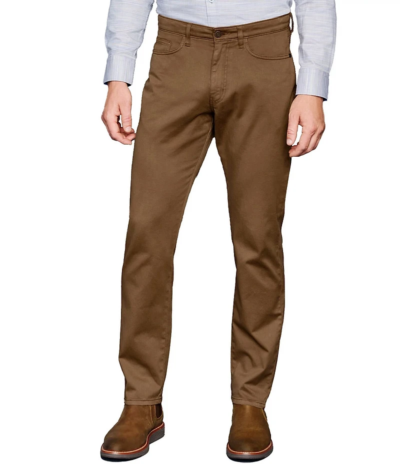 Johnston & Murphy 5-Pocket Straight Fit Stretch Pants